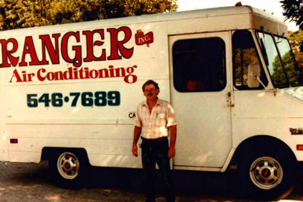 Older Ranger service truck